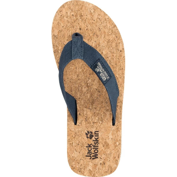 Jack Wolfskin Ecostride 2 Slippers Women blue/cork 7 Jack Wolfskin Ecostride 2 Slippers Women blue/cork - Image 5