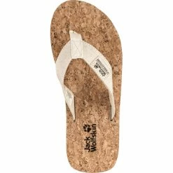Jack Wolfskin Ecostride 2 Slippers Women natural/cork 12 Jack Wolfskin Ecostride 2 Slippers Women natural/cork -Cheap Casual Sandals Store jack wolfskin ecostride 2 slippers women natural cork 5