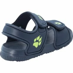 Jack Wolfskin Fun Sandals Kids blue/lime -Cheap Casual Sandals Store jack wolfskin fun sandals kids blue lime 3