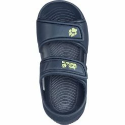 Jack Wolfskin Fun Sandals Kids blue/lime -Cheap Casual Sandals Store jack wolfskin fun sandals kids blue lime 5