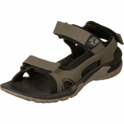 Jack Wolfskin Lakewood Cruise Sandals Men dark wood -Cheap Casual Sandals Store jack wolfskin lakewood cruise sandals men dark wood 2