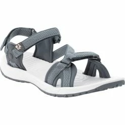 Jack Wolfskin Lakewood Ride Sandals Women bluish grey/rose