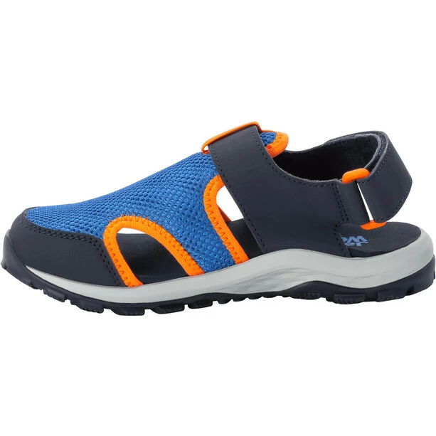 Jack Wolfskin Outdoor Water Action Sandals Kids blue/orange 4 Jack Wolfskin Outdoor Water Action Sandals Kids blue/orange - Image 2