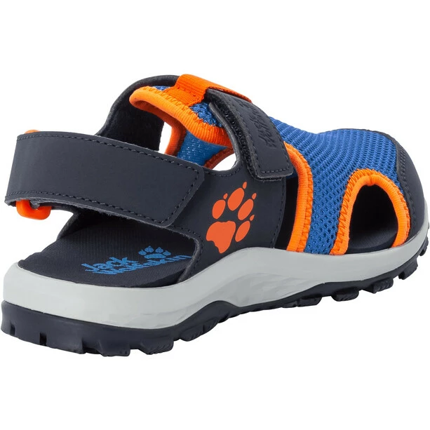 Jack Wolfskin Outdoor Water Action Sandals Kids blue/orange 5 Jack Wolfskin Outdoor Water Action Sandals Kids blue/orange - Image 3