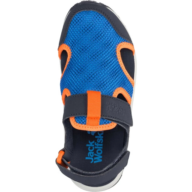 Jack Wolfskin Outdoor Water Action Sandals Kids blue/orange 7 Jack Wolfskin Outdoor Water Action Sandals Kids blue/orange - Image 5
