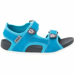 Jack Wolfskin Outfresh Deluxe Sandals Kids blue/grey