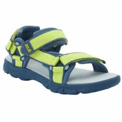 Jack Wolfskin Seven Seas 3 Sandals Kids lime/blue