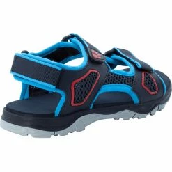 Jack Wolfskin Taraco Beach Sandals Kids blue/red -Cheap Casual Sandals Store jack wolfskin taraco beach sandals kids blue red 3