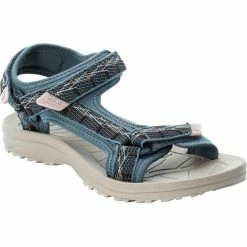 Jack Wolfskin Wave Breaker Sandals Women bluish grey/rose