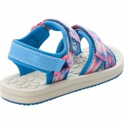 Jack Wolfskin Zulu VC Sandals Kids coral/blue -Cheap Casual Sandals Store jack wolfskin zulu vc sandals kids coral blue 3