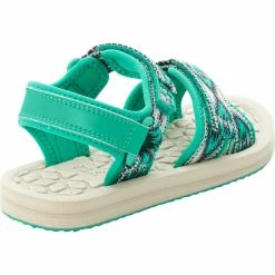 Jack Wolfskin Zulu VC Sandals Kids green/light green -Cheap Casual Sandals Store jack wolfskin zulu vc sandals kids green light green 3