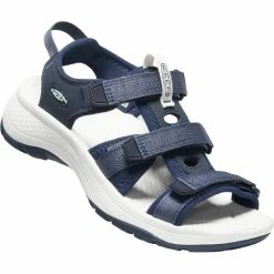 Keen Astoria West Open Toe Sandals Women blue nights/black iris