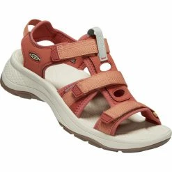 Keen Astoria West Open Toe Sandals Women redwood/pheasant