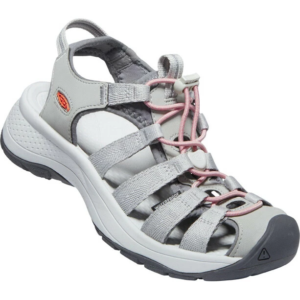 Keen Astoria West Sandals Women grey/coral 3 Keen Astoria West Sandals Women grey/coral