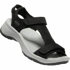 Keen Astoria West T-Strap Sandals Women black leather