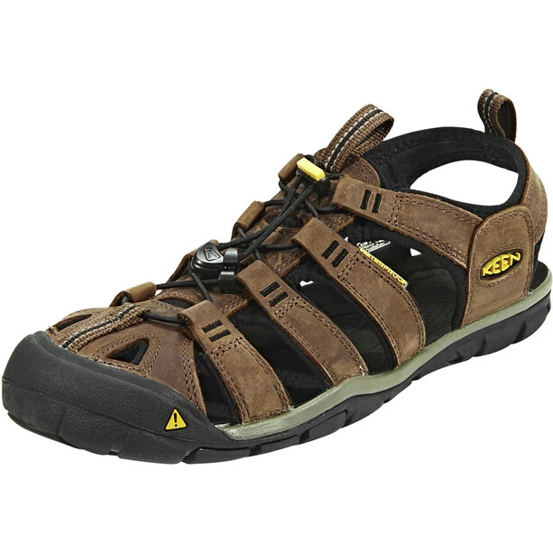 Keen Clearwater CNX Leather Sandals Men dark earth/black 3 Keen Clearwater CNX Leather Sandals Men dark earth/black