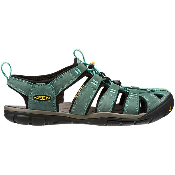 Keen Clearwater CNX Leather Sandals Women mineral blue/yellow 4 Keen Clearwater CNX Leather Sandals Women mineral blue/yellow - Image 2