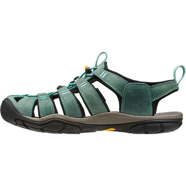 Keen Clearwater CNX Leather Sandals Women mineral blue/yellow 5 Keen Clearwater CNX Leather Sandals Women mineral blue/yellow - Image 3