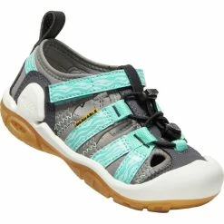 Keen Knotch Creek Sandals Kids steel grey/waterfall