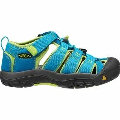 Keen Newport H2 Sandals Kids hawaiian blue/green glow 9 Keen Newport H2 Sandals Kids hawaiian blue/green glow -Cheap Casual Sandals Store keen newport h2 sandals children hawaiian blue green glow 2