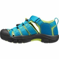 Keen Newport H2 Sandals Kids hawaiian blue/green glow 10 Keen Newport H2 Sandals Kids hawaiian blue/green glow -Cheap Casual Sandals Store keen newport h2 sandals children hawaiian blue green glow 3