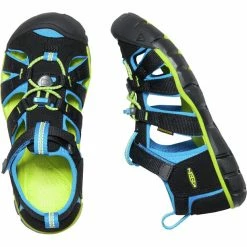 Keen Seacamp II CNX Sandals Kids black/brilliant blue 11 Keen Seacamp II CNX Sandals Kids black/brilliant blue -Cheap Casual Sandals Store keen seacamp ii cnx sandalen kinder black brilliant blue 4