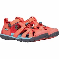 Keen Seacamp II CNX Sandals Kids coral/poppy red -Cheap Casual Sandals Store keen seacamp ii cnx sandalen kinder coral poppy red 3