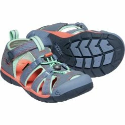 Keen Seacamp II CNX Sandals Kids flint stone/ocean wave 12 Keen Seacamp II CNX Sandals Kids flint stone/ocean wave -Cheap Casual Sandals Store keen seacamp ii cnx sandalen kinder flint stone ocean wave 5