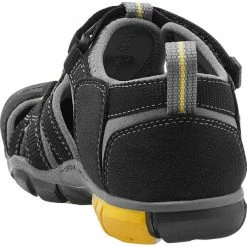 Keen Seacamp II CNX Sandals Youth black/yellow -Cheap Casual Sandals Store keen seacamp ii cnx sandals children black yellow 4