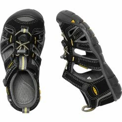 Keen Seacamp II CNX Sandals Youth black/yellow -Cheap Casual Sandals Store keen seacamp ii cnx sandals children black yellow 5