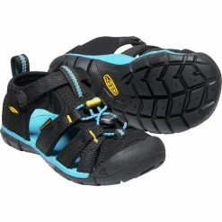 Keen Seacamp II CNX Sandals Kids black/keen yellow -Cheap Casual Sandals Store keen seacamp ii cnx sandals kids black keen yellow 3