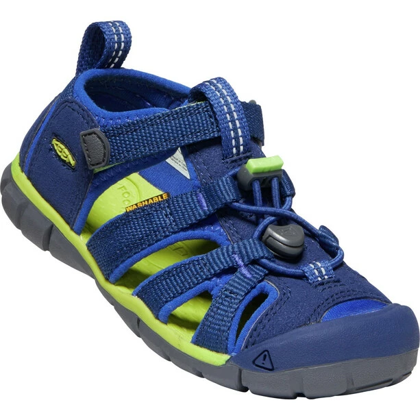Keen Seacamp II CNX Sandals Kids blue depths/chartreuse 3 Keen Seacamp II CNX Sandals Kids blue depths/chartreuse