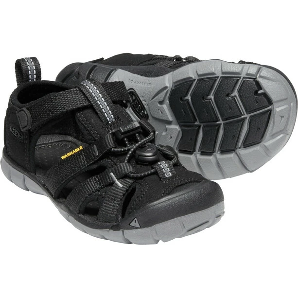 Keen Seacamp II CNX Sandals Kids black/steel grey 7 Keen Seacamp II CNX Sandals Kids black/steel grey - Image 5