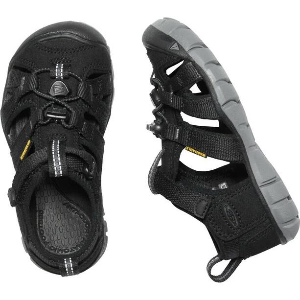 Keen Seacamp II CNX Sandals Kids black/steel grey 8 Keen Seacamp II CNX Sandals Kids black/steel grey - Image 6