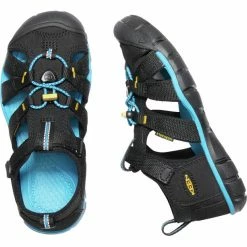 Keen Seacamp II CNX Sandals Youth black/keen yellow 6 Keen Seacamp II CNX Sandals Youth black/keen yellow -Cheap Casual Sandals Store keen seacamp ii cnx sandals youth black keen yellow 2