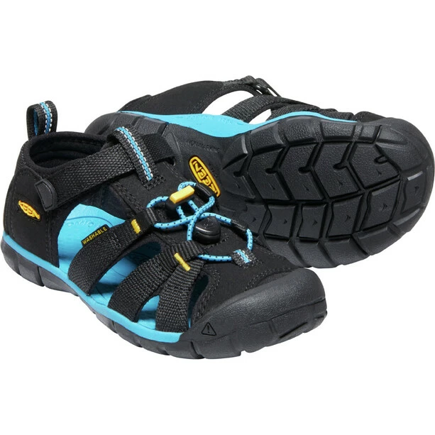 Keen Seacamp II CNX Sandals Youth black/keen yellow 5 Keen Seacamp II CNX Sandals Youth black/keen yellow - Image 3