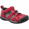 Keen Seacamp II CNX Sandals Youth racing red/gargoyle -Cheap Casual Sandals Store keen seacamp ii cnx sandals youth racing red gargoyle 1
