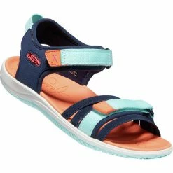 Keen Verano Sandals Kids black iris/blue tint