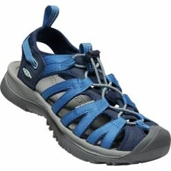 Keen Whisper Sandals Women blue depths/bright cobalt