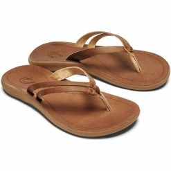 OluKai Kapehe Luana Sandals Women sahara/sahara -Cheap Casual Sandals Store olukai kapehe luana sandals women sahara sahara 2