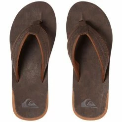 Quiksilver Carver Nubuck Sandals Men solid demitasse -Cheap Casual Sandals Store quiksilver carver nubuck men sandals solid demitasse 3