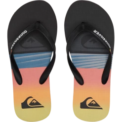 Quiksilver Molokai Art Sandals Boys black 1 -Cheap Casual Sandals Store quiksilver molokai art sandals boys black 1 4