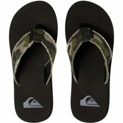 Quiksilver Monkey Abyss Sandals Youth green/green/black -Cheap Casual Sandals Store quiksilver monkey abyss sandals youth green green black 4