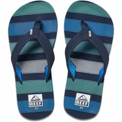 Reef Kids Ahi Flips Kids deep sea stripes 7 Reef Kids Ahi Flips Kids deep sea stripes -Cheap Casual Sandals Store reef ahi sandalen jungen deep sea stripes 2