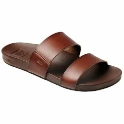 Reef Cushion Bounce Vista Slides Women dark brown