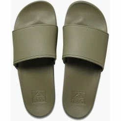 Reef Cushion Scout Slipper Sandals Men olive -Cheap Casual Sandals Store reef cushion scout slipper sandals men olive 4