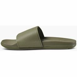 Reef Cushion Scout Slipper Sandals Men olive -Cheap Casual Sandals Store reef cushion scout slipper sandals men olive 5