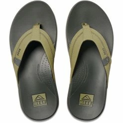 Reef Cushion Spring Flip Sandals Men grey/olive -Cheap Casual Sandals Store reef cushion spring flip sandals men grey olive 4