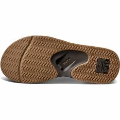 Reef Fanning Baja Flip Sandals Men brown/gum -Cheap Casual Sandals Store reef fanning baja flip sandals men brown gum 2