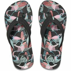 Reef Kids Ahi Flips Kids layered floral -Cheap Casual Sandals Store reef kids ahi flips kids layered floral 4